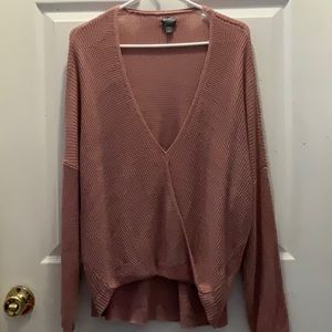 Thin knitted sweater